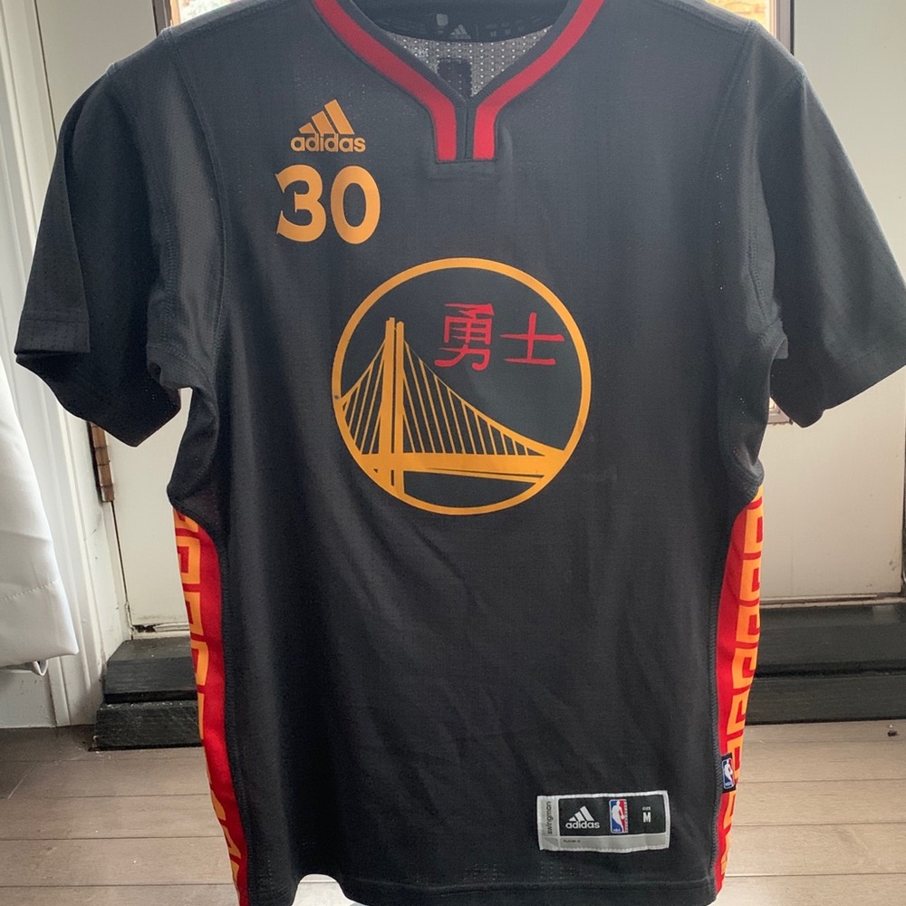 Stephen Curry Chinese New Year Jersey